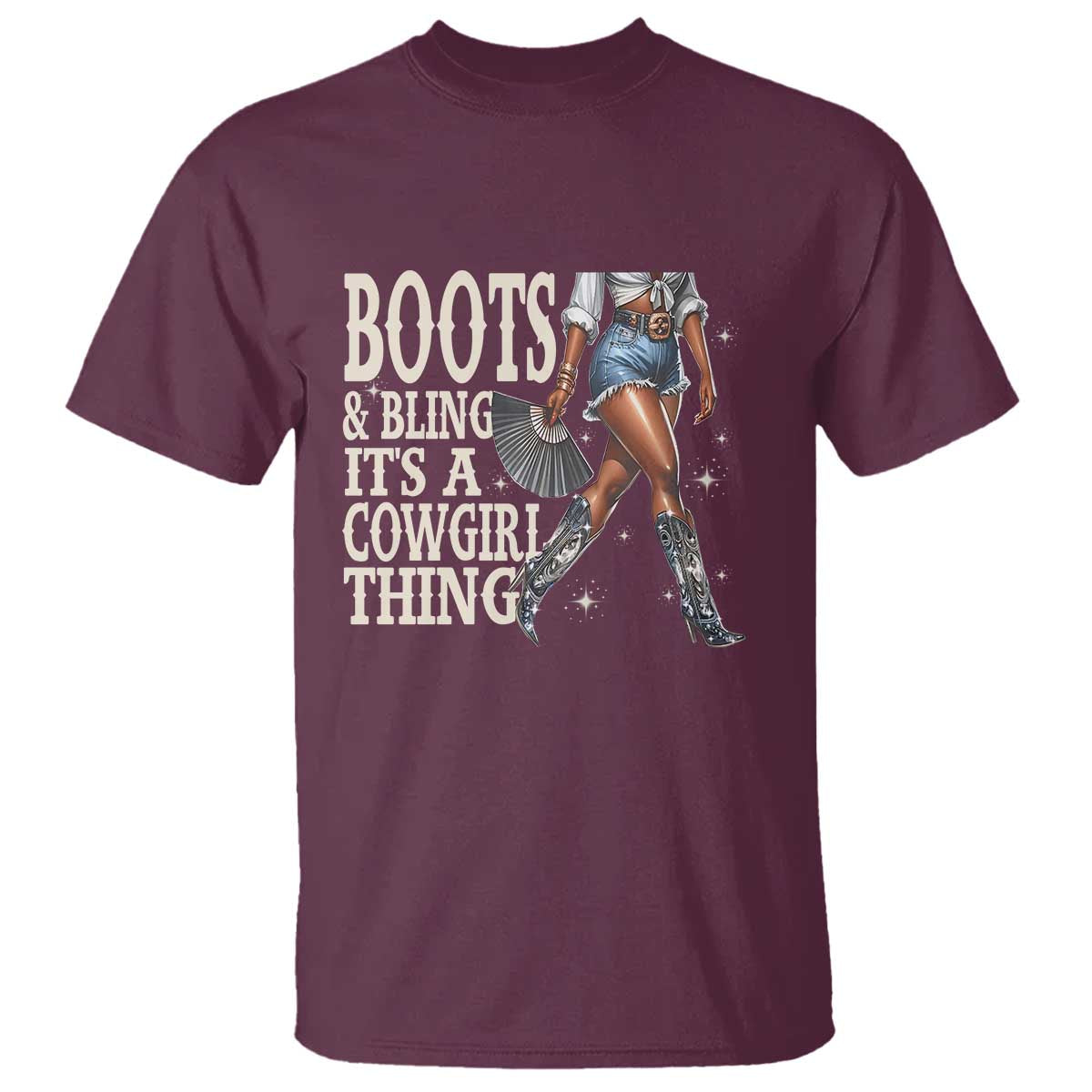funny-african-american-cowgirl-t-shirt-boots-and-bling-its-a-cowgirl-thing