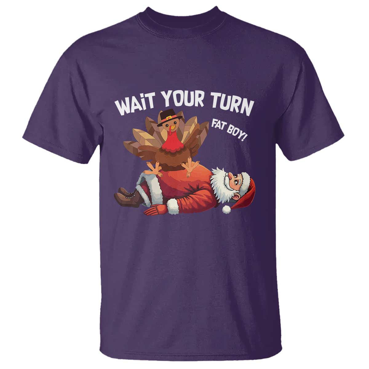 funny-thanksmas-t-shirt-wait-your-turn-fat-boy-turkey-santa