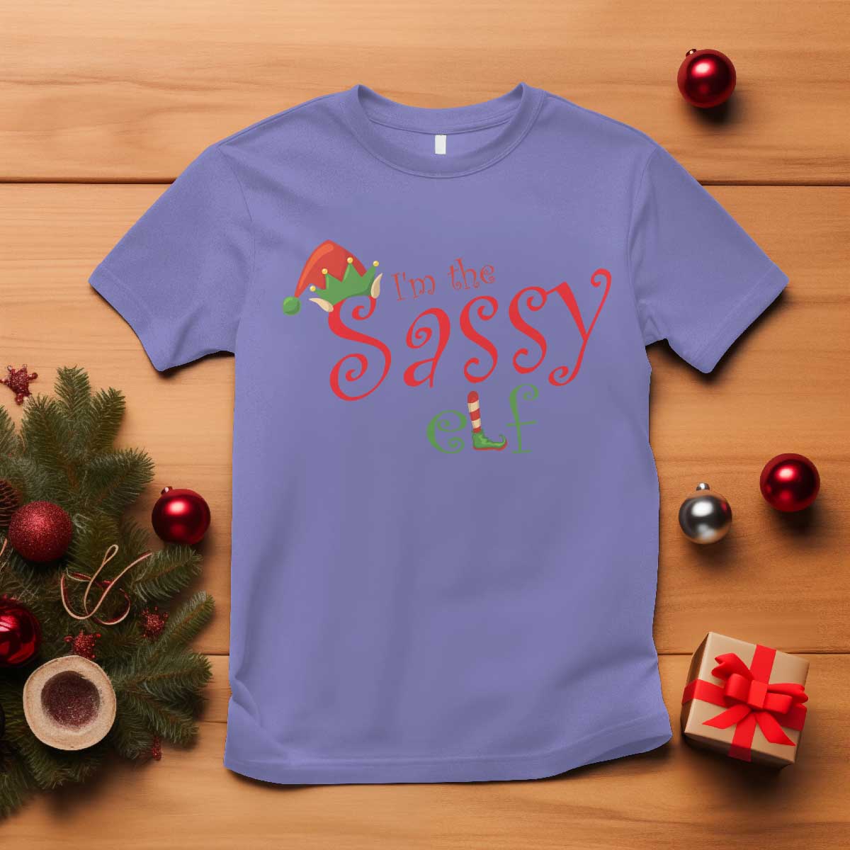 funny-christmas-elf-t-shirt-im-the-sassy-elf-family-matching