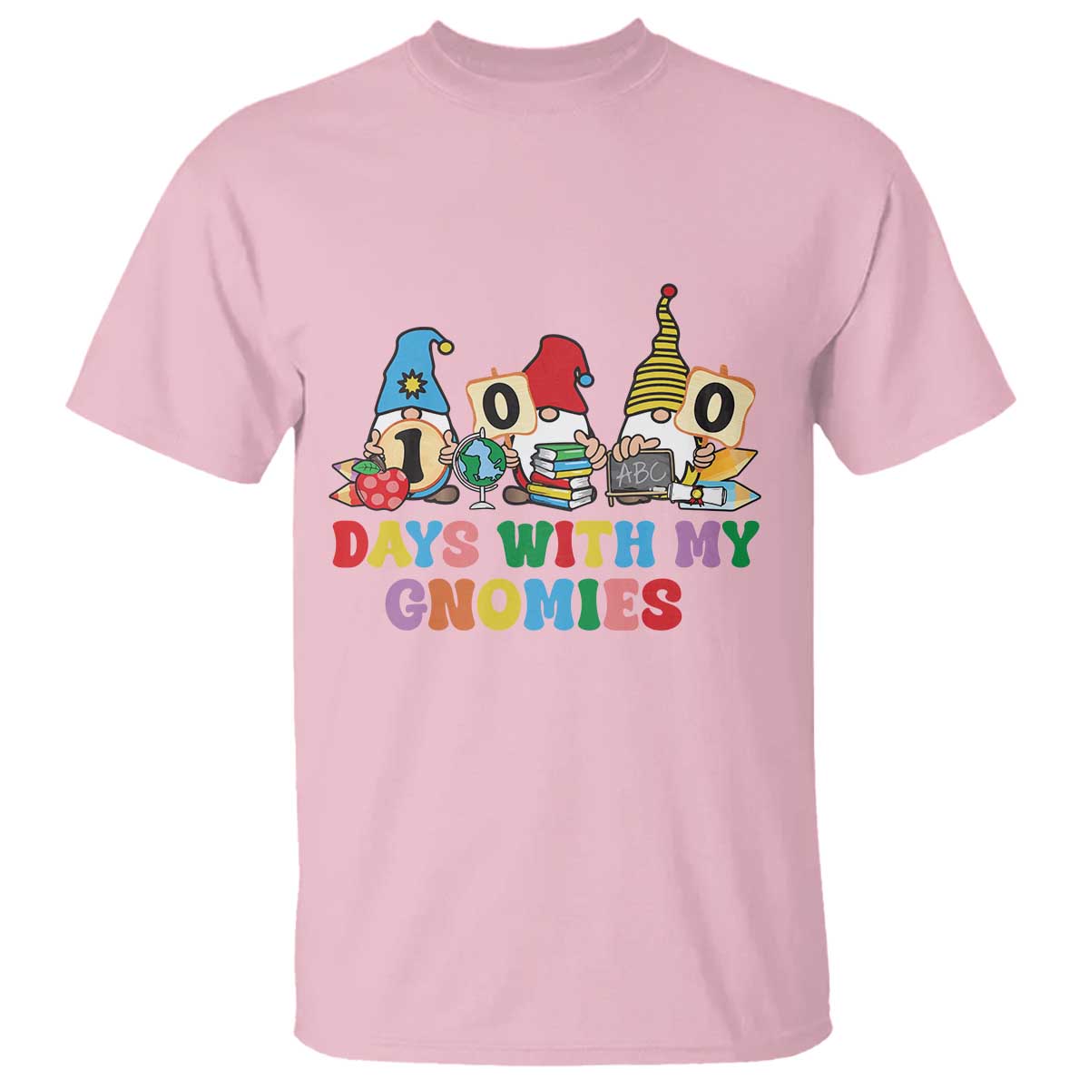 funny-100-days-with-my-gnomies-t-shirt-100th-day-of-school