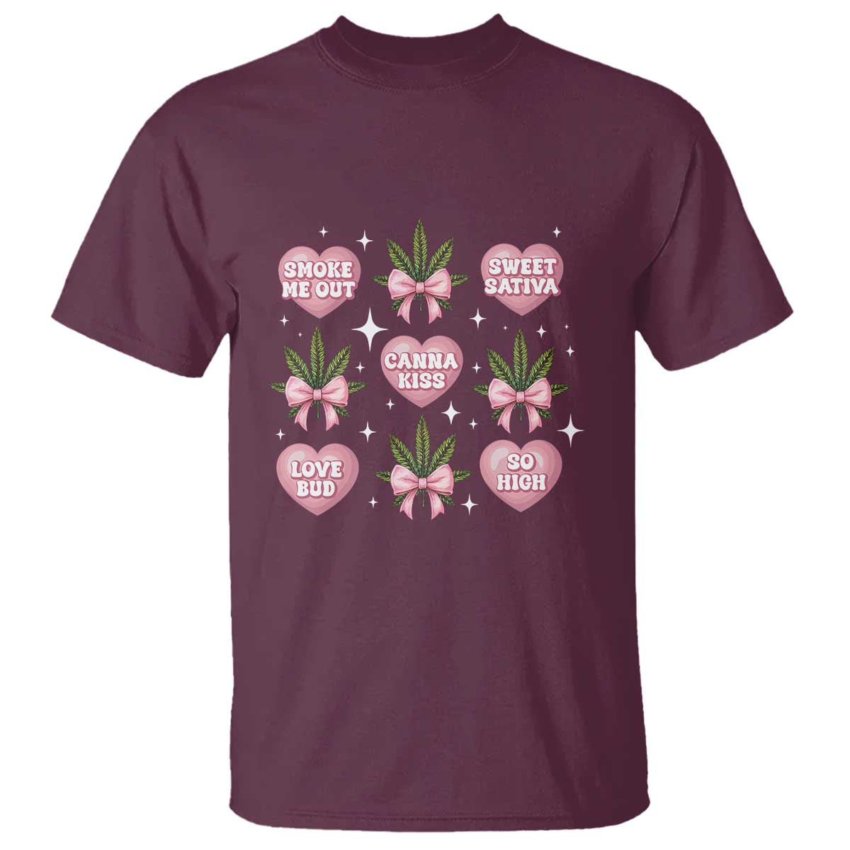 funny-valentines-day-weed-cannabis-marijuana-hearts-coquette-t-shirt