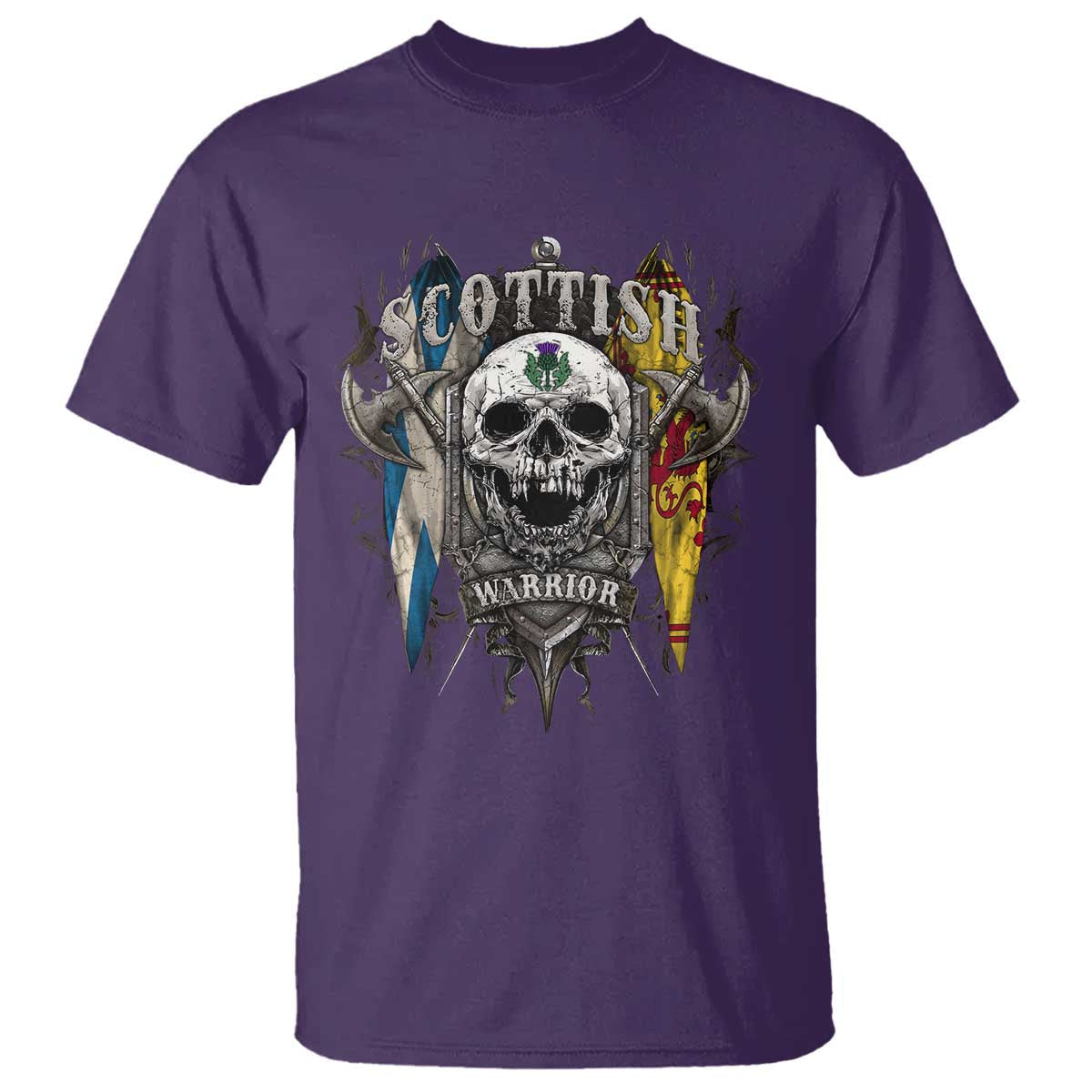 scottish-warrior-t-shirt-vintage-skull-celtic-cross-scottish-lion-rampant-flag
