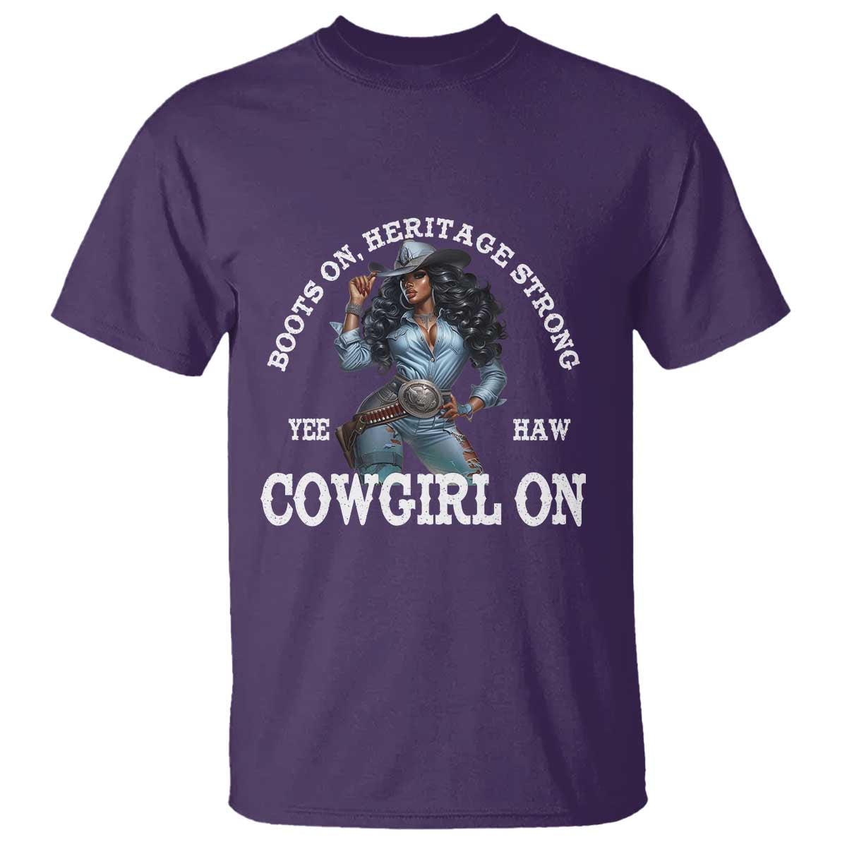 boots-on-heritage-strong-cowgirl-on-t-shirt-african-american-black-cowgirl