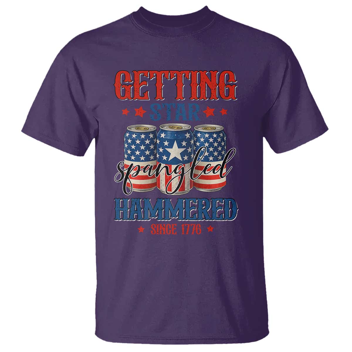 funny-getting-star-spangled-hammered-since-1776-t-shirt-4th-of-july-beers-american-flag