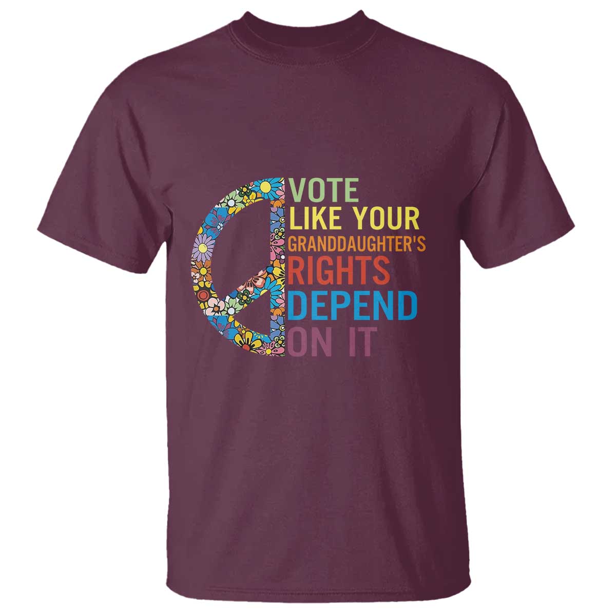 vote-like-your-granddaughters-rights-depend-on-it-t-shirt-boho-floral-peace-sign