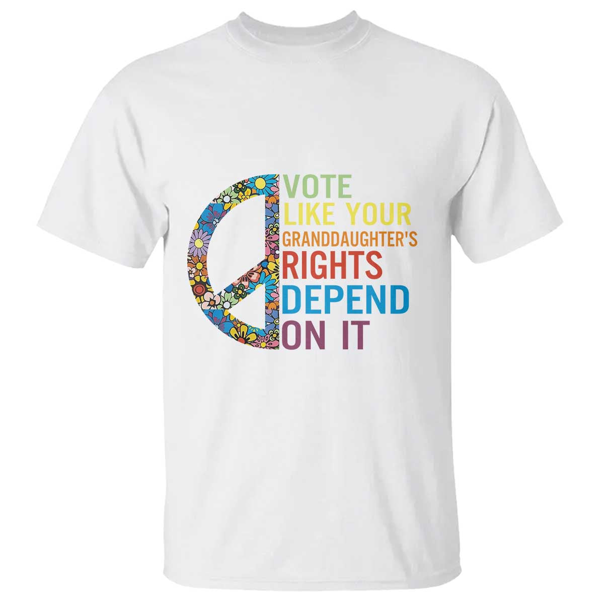 vote-like-your-granddaughters-rights-depend-on-it-t-shirt-boho-floral-peace-sign