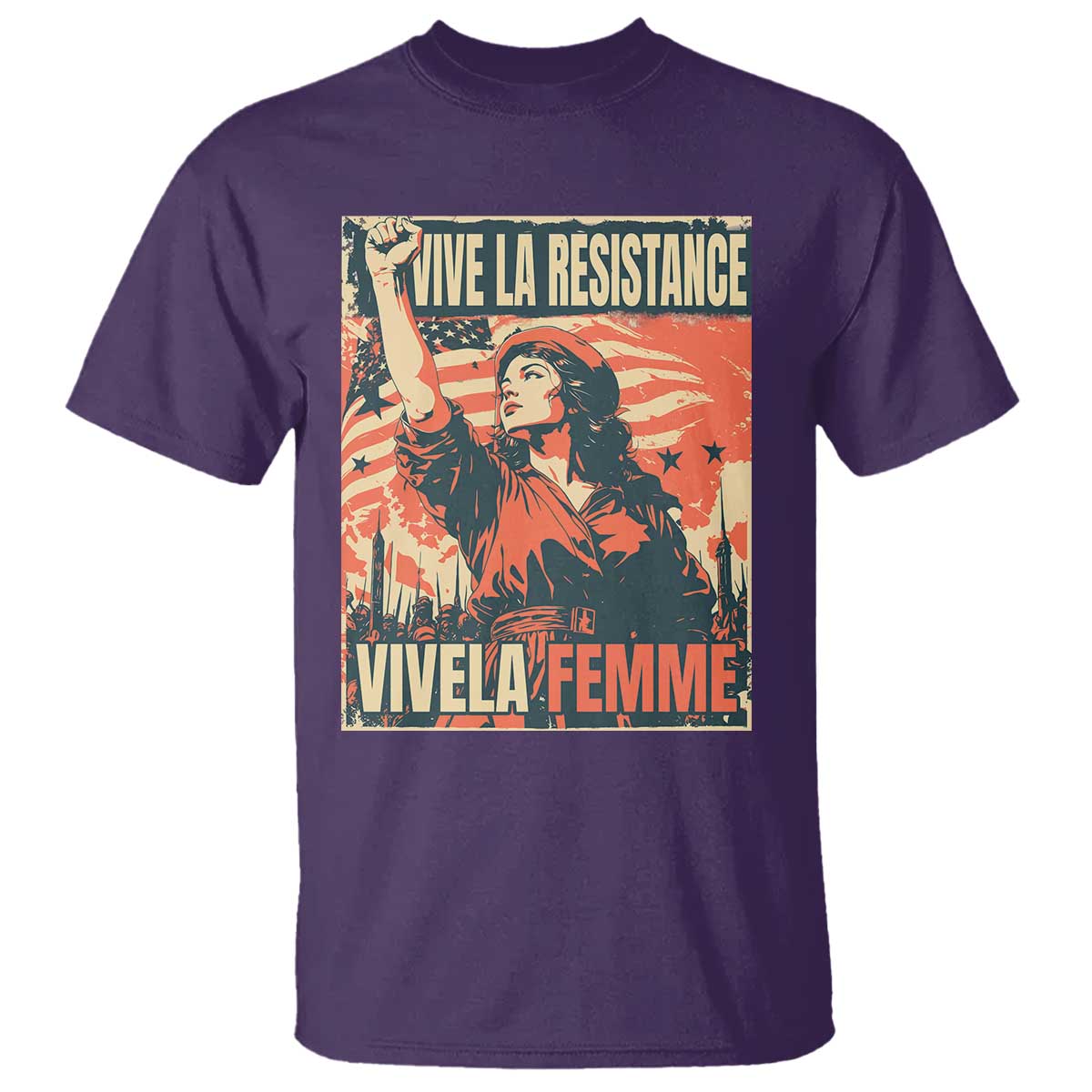 vive-la-resistance-vivela-femme-t-shirt-feminist-womens-right-political-sattire