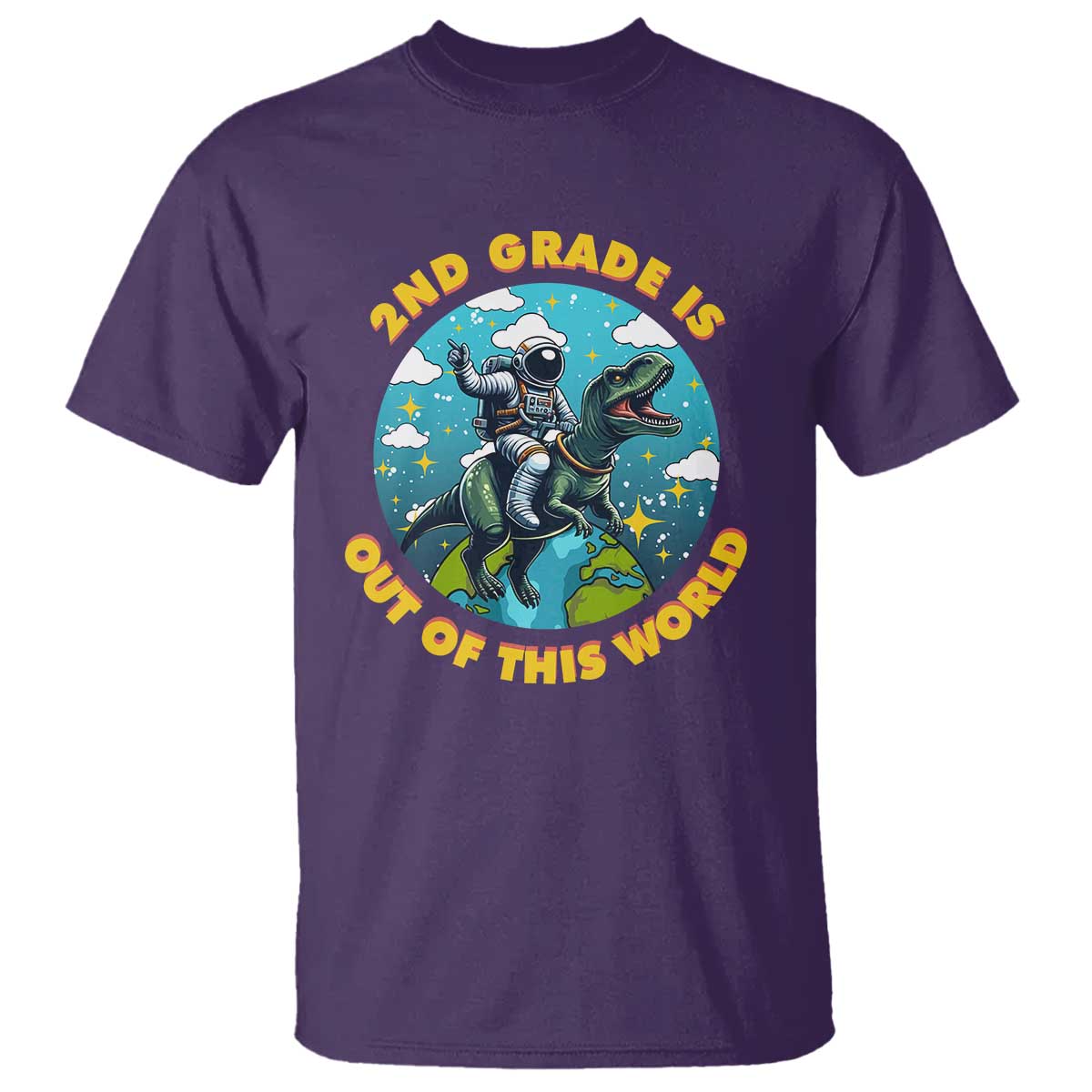 funny-back-to-school-space-t-shirt-1st-grade-is-out-of-this-world-dinosaur-astronaut-planet