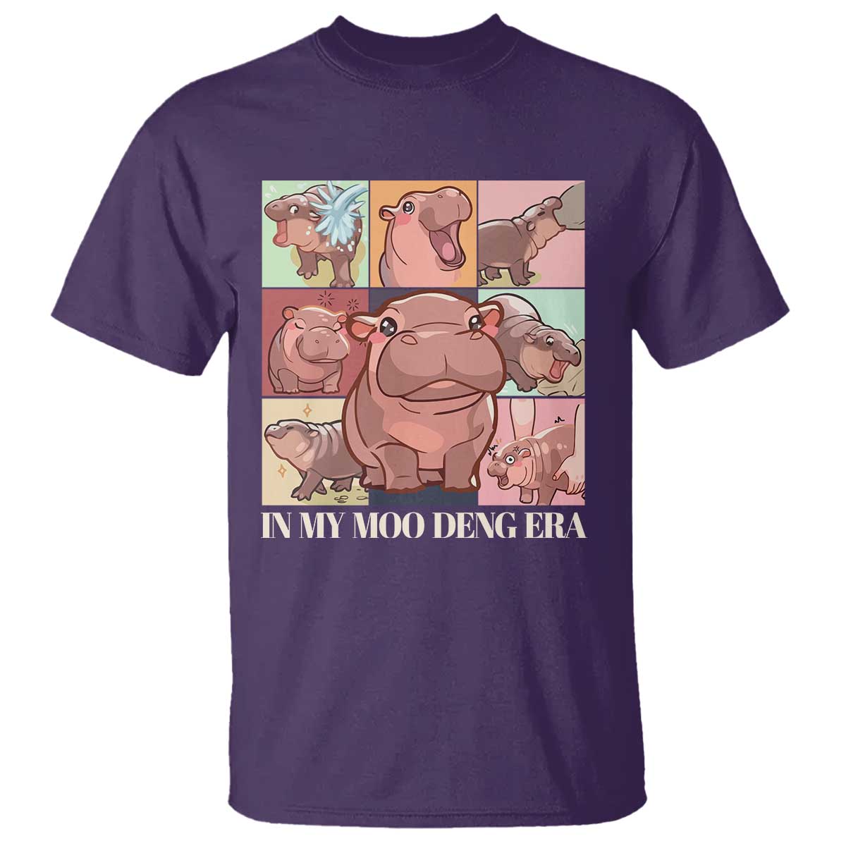 in-my-moo-deng-era-t-shirt-cute-hippo-zoo-meme-baby-pygmy