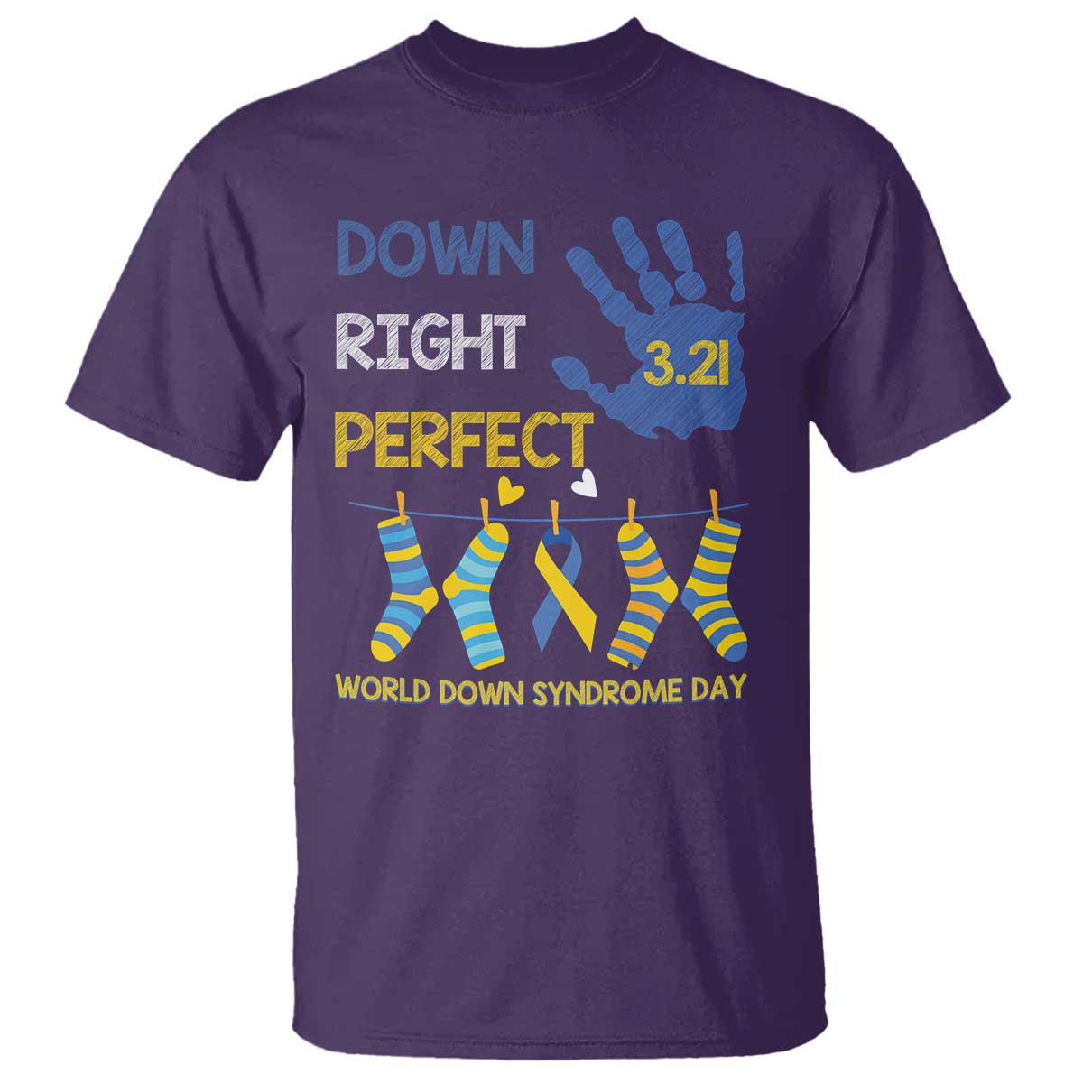 down-right-perfect-t-shirt-march-21-world-down-syndrome-day-socks