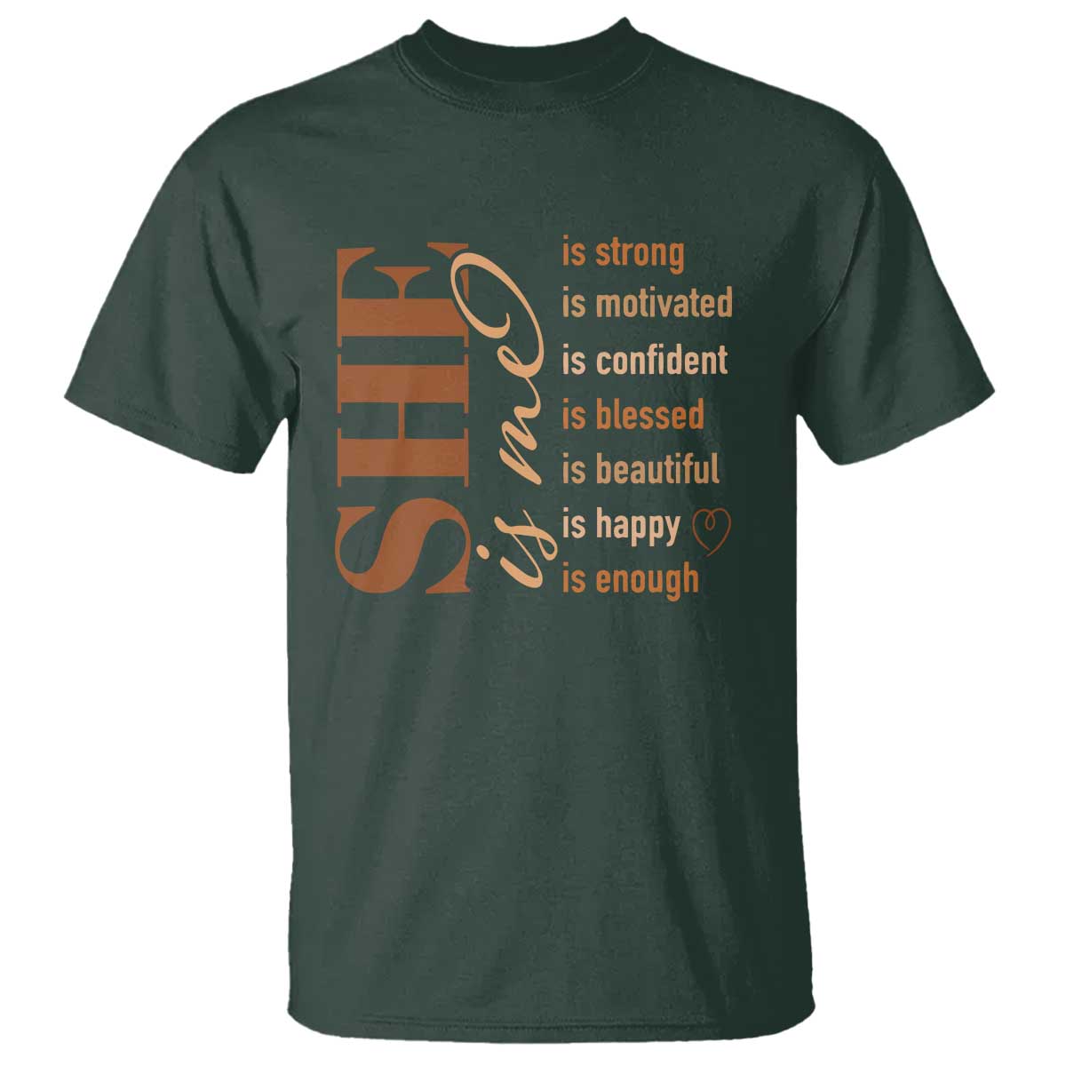 woman-affirmation-t-shirt-she-is-strong-motivated-confident-blessed-beautiful-melanin-color