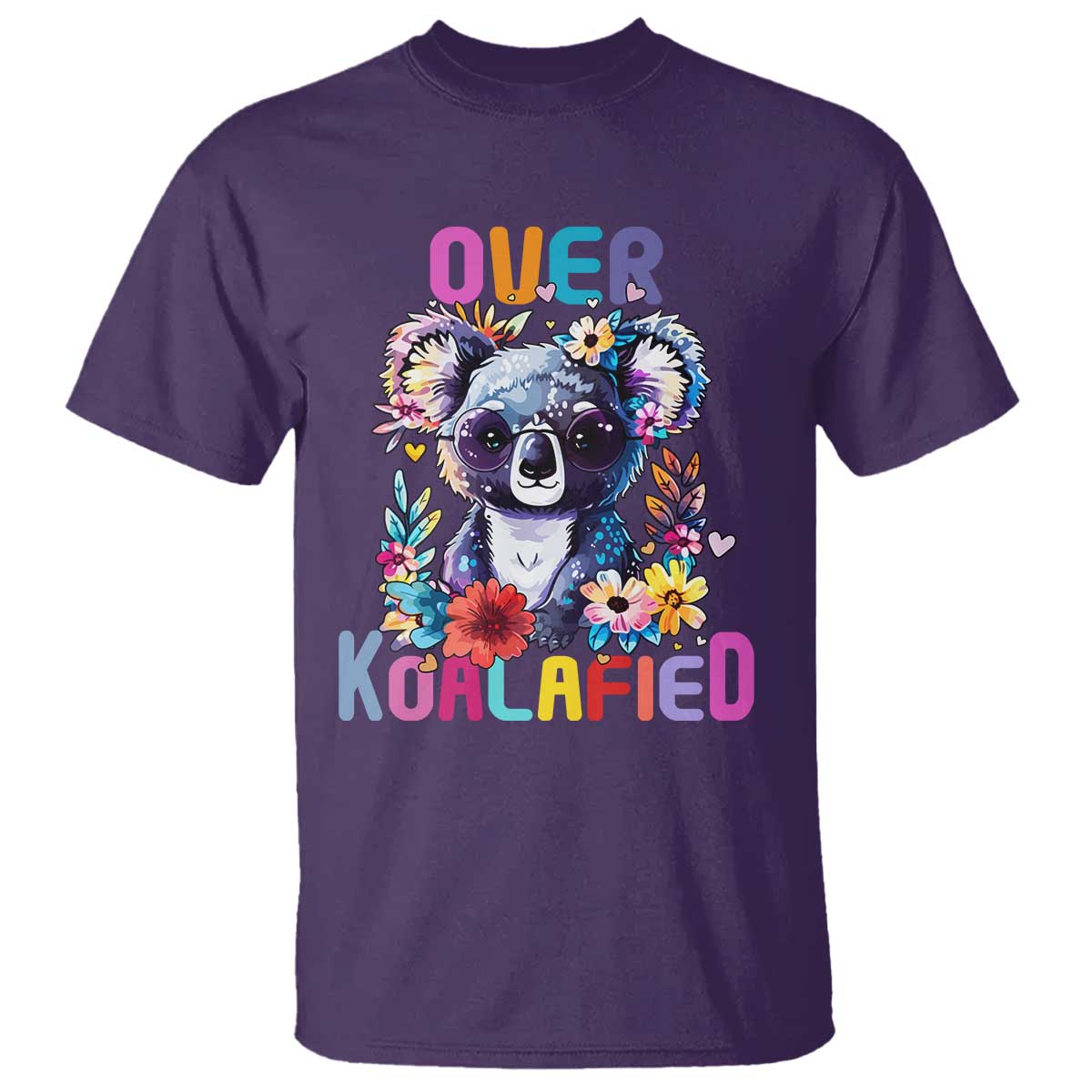 funny-koala-t-shirt-over-koalafied-cute-colorful-bear
