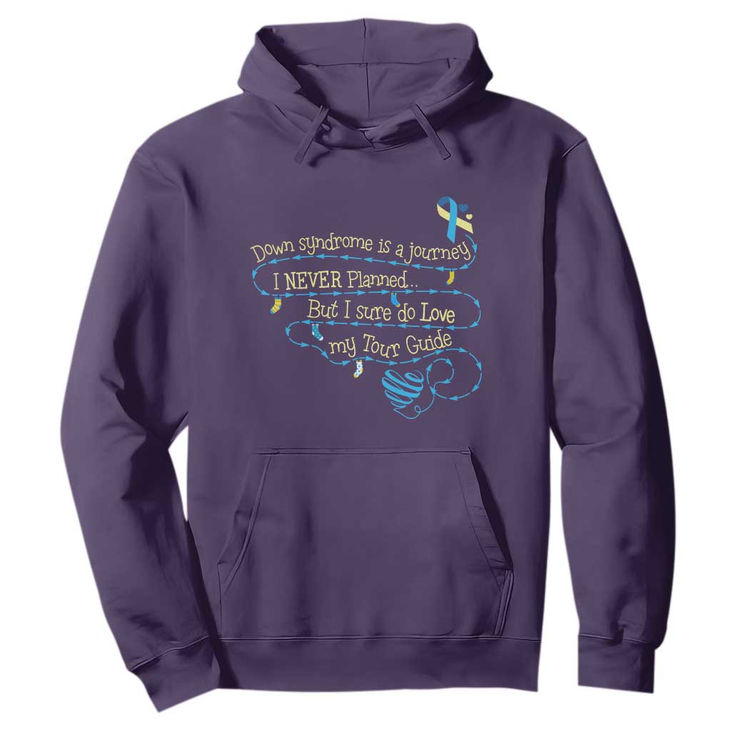 Down Syndrome Support Hoodie Down Syndrome Is A Journey I Never Planned