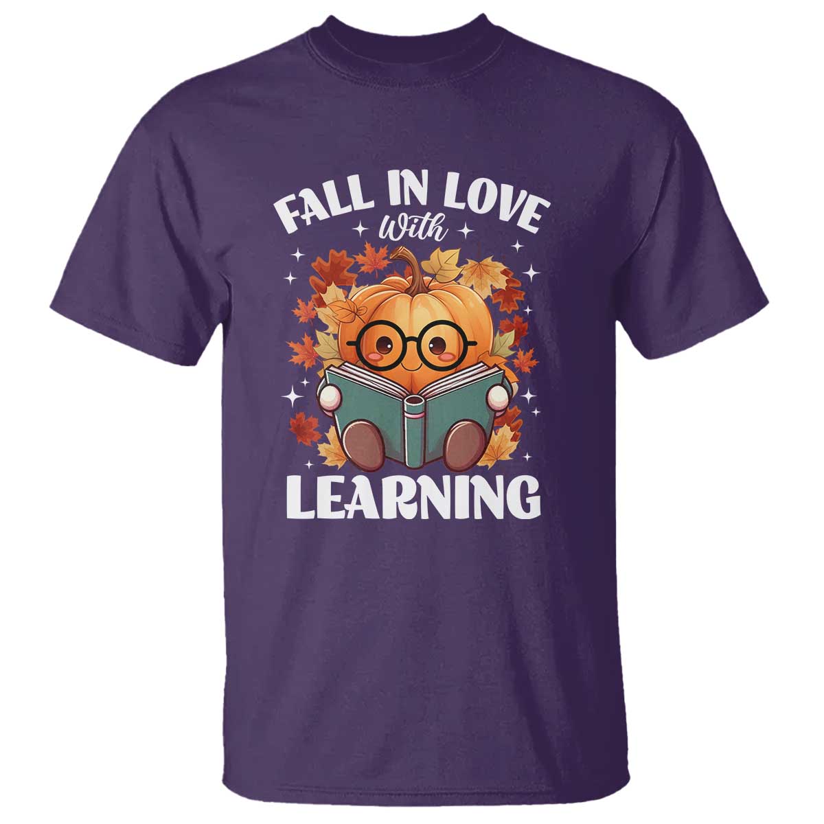 funny-teacher-t-shirt-fall-in-love-with-learning-autumn-pumpkin-reading-thanksgiving-pumpkin