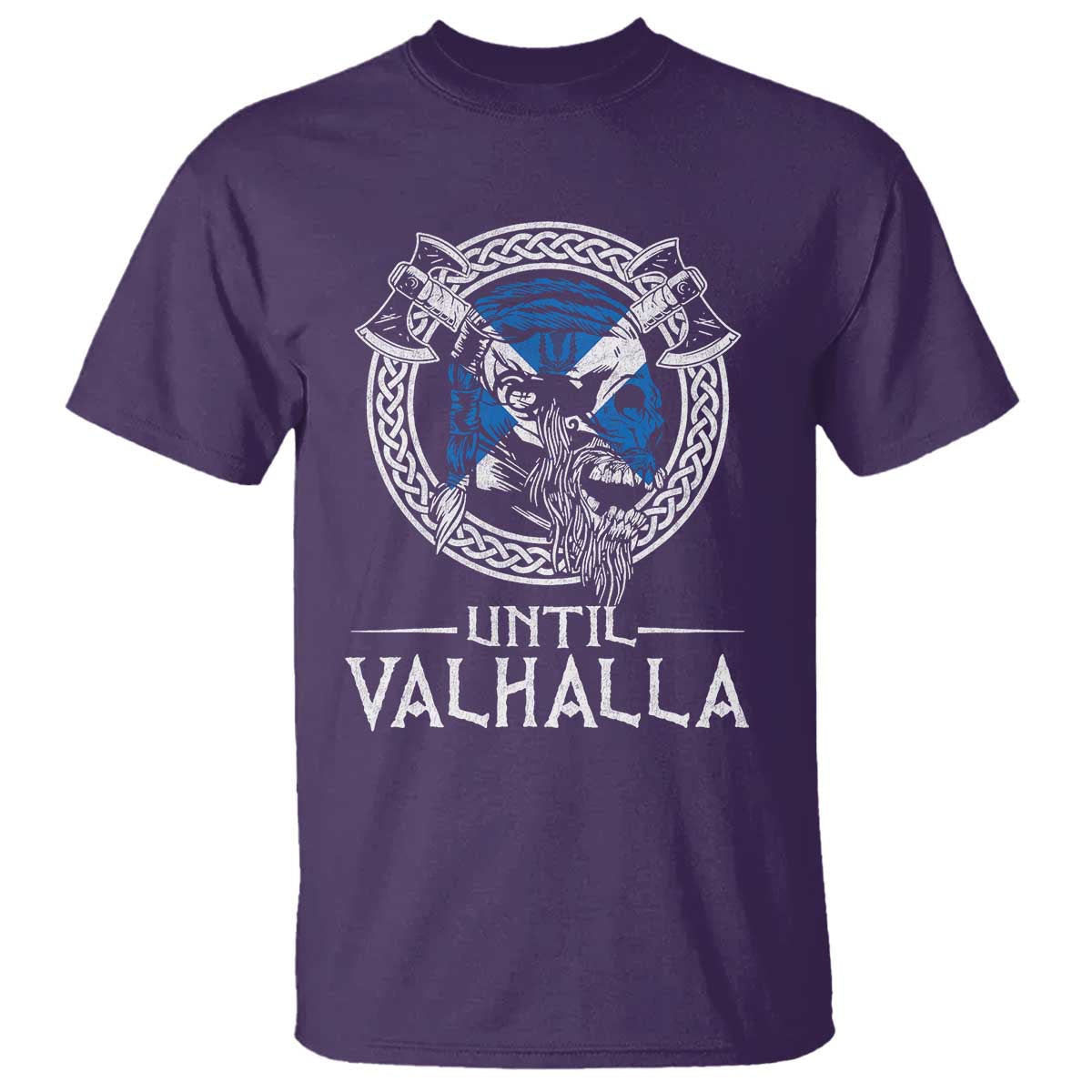 funny-scottish-viking-t-shirt-until-valhalla-vintage-scottish-flag-skull