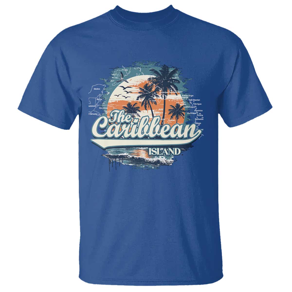 funny-the-caribbean-islands-t-shirt-caribbean-sea-tour-summer-vacation