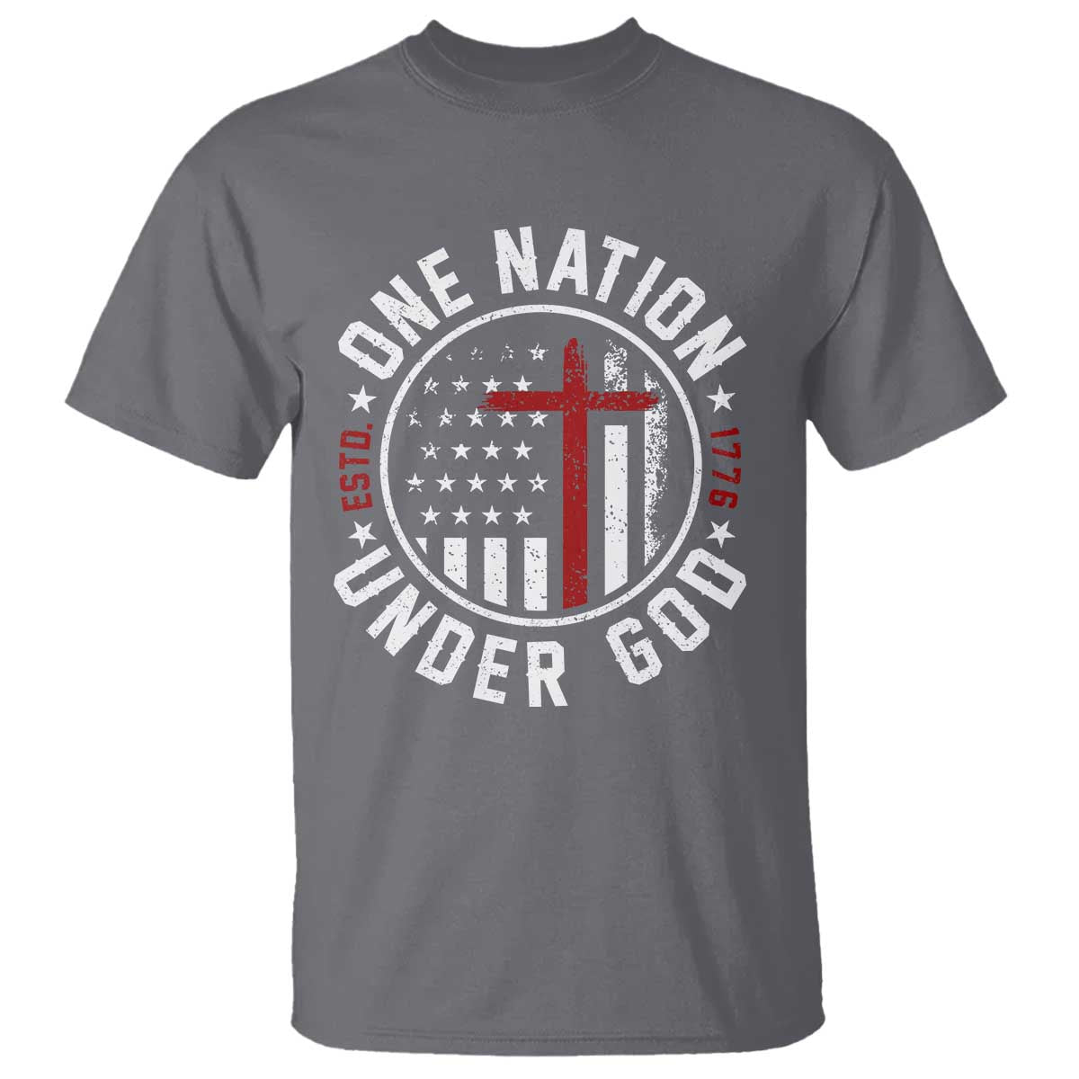 funny-one-nation-under-god-estd-1776-t-shirt-4th-of-july-patriotic-christian