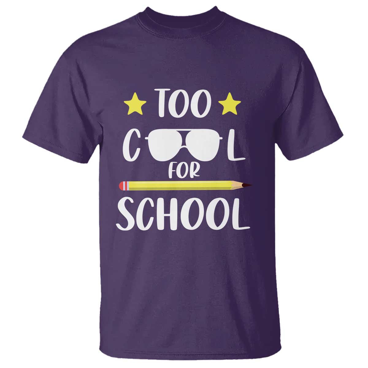funny-back-to-school-t-shirt-too-cool-for-school-sunglasses