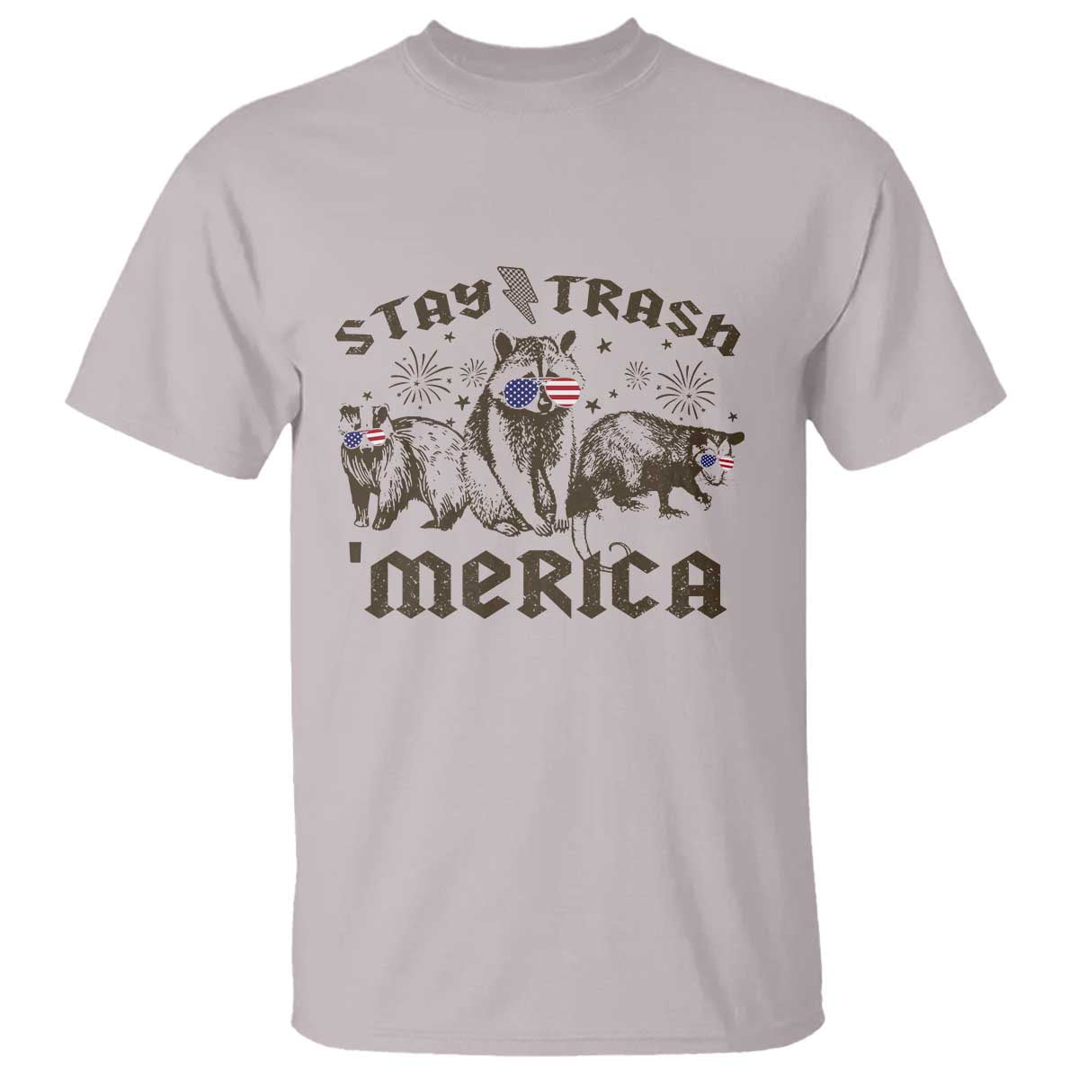 funny-stay-trash-merica-t-shirt-4th-of-july-racoon-opossum-badger