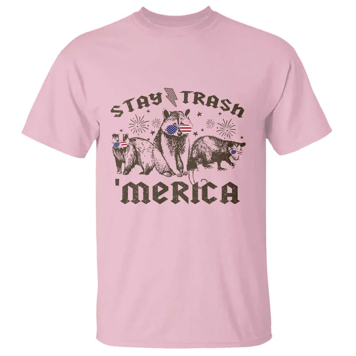 funny-stay-trash-merica-t-shirt-4th-of-july-racoon-opossum-badger