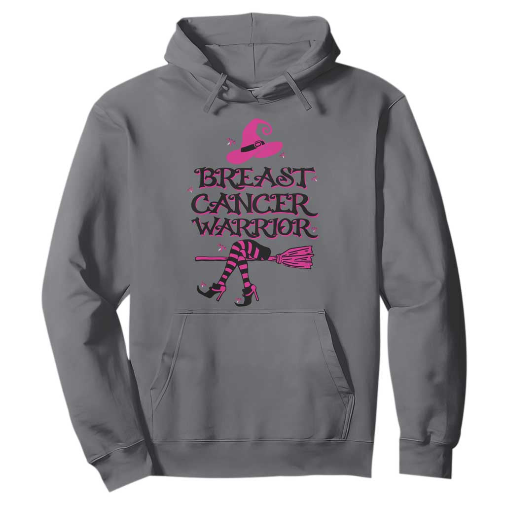 Breast Cancer Warrior Witch Hoodie Pink Ribbon Hat Shoes Witchy Vibe