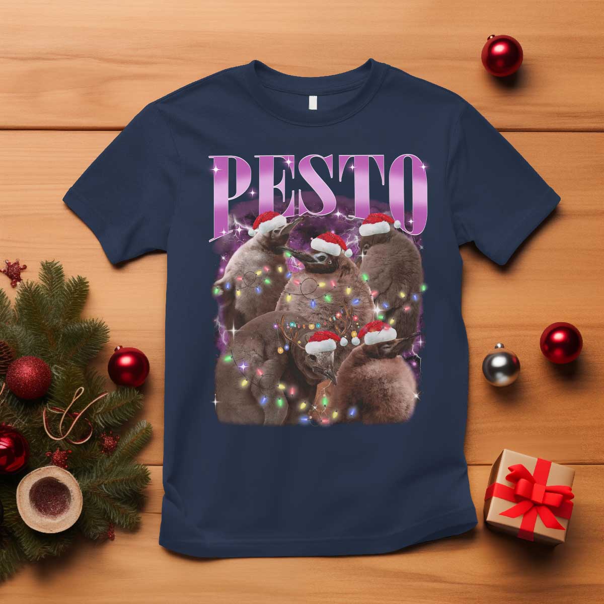 funny-pesto-the-penguin-christmas-t-shirt