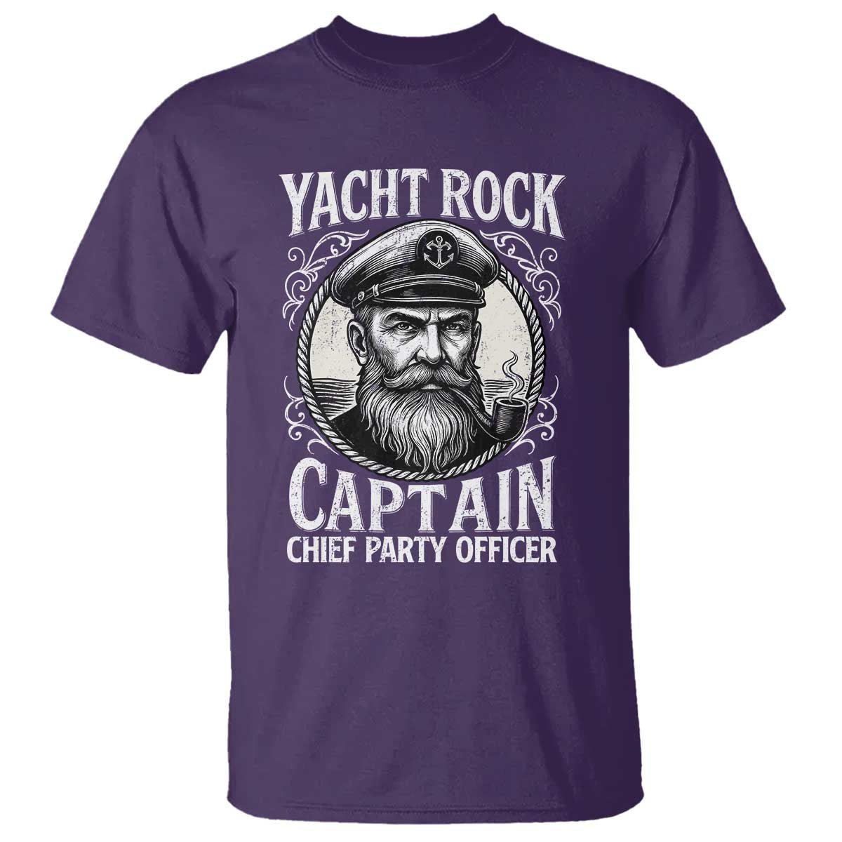 funny-yacht-rock-captain-t-shirt-chief-party-officer-pontoon-boat-sailor
