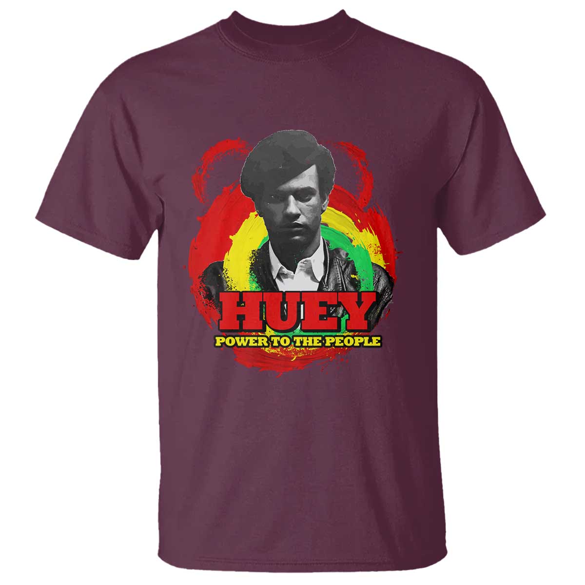 huey-p-newton-t-shirt-power-to-the-people-black-history-month