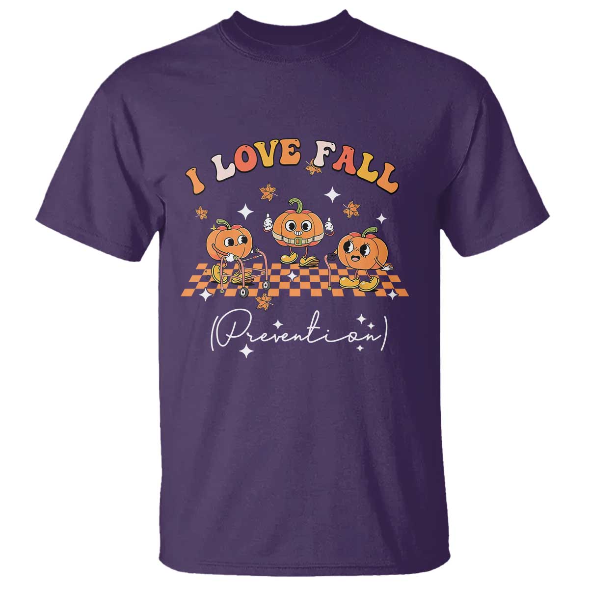 funny-fall-physical-therapy-t-shirt-i-love-fall-prevention-retro-groove-pumpkin