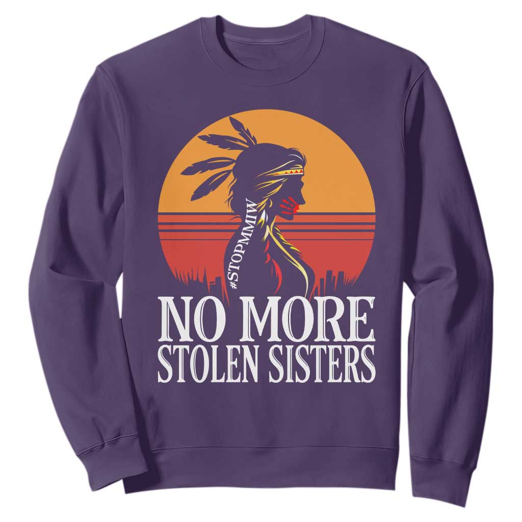 MMIW Support Sweatshirt No More Stolen Sisters Native American Gift