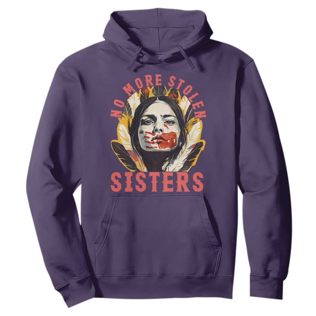 Native American Support Graphic Hoodie No More Stolen Sisters MMIW