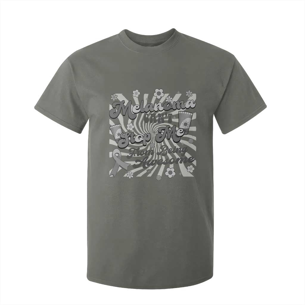 Melanoma Support Squad T Shirt For Kid Melanoma Can't Stop Me