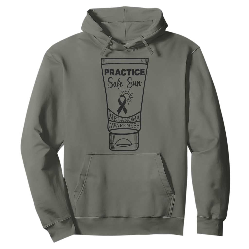 Skin Cancer Prevention Hoodie Practice Safe Sun Support Gift