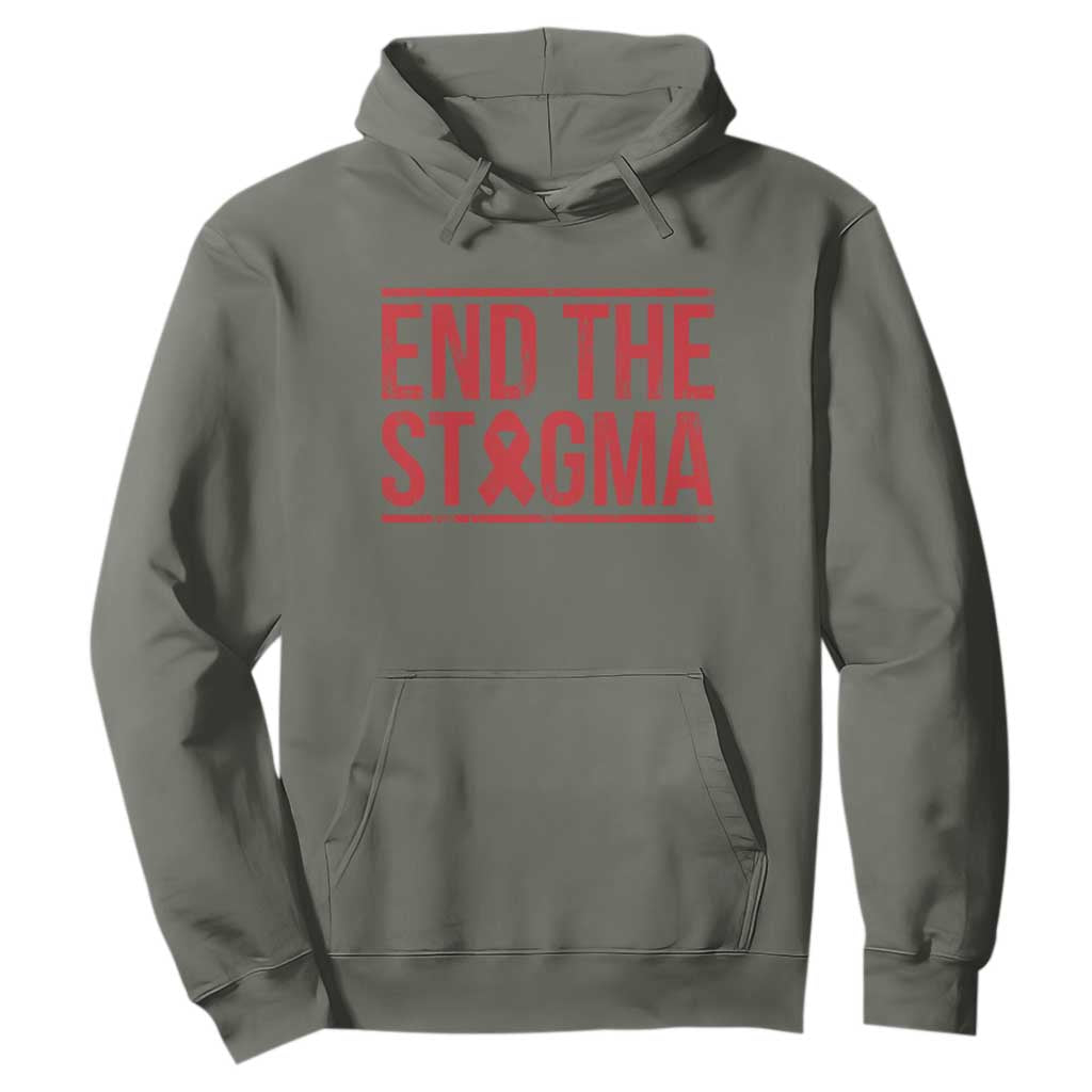 HIV Support End The Stigma Hoodie Empowerment Gift