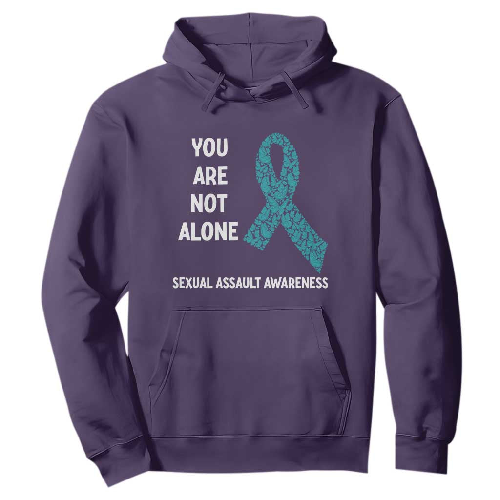 Sexual Assault Prevention Support Hoodie You Are Not Alone
