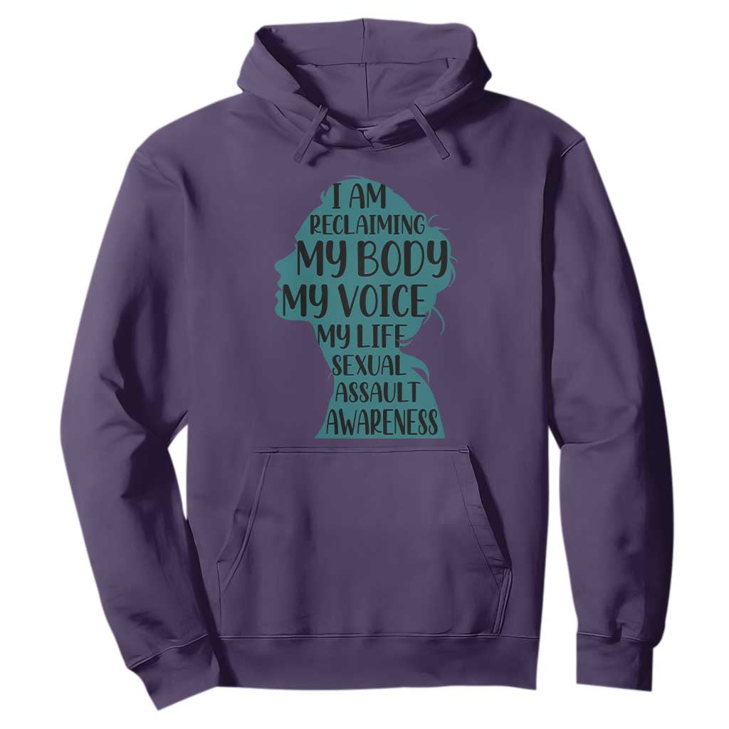 Sexual Assault Prevention Support Hoodie Women Support Survivors