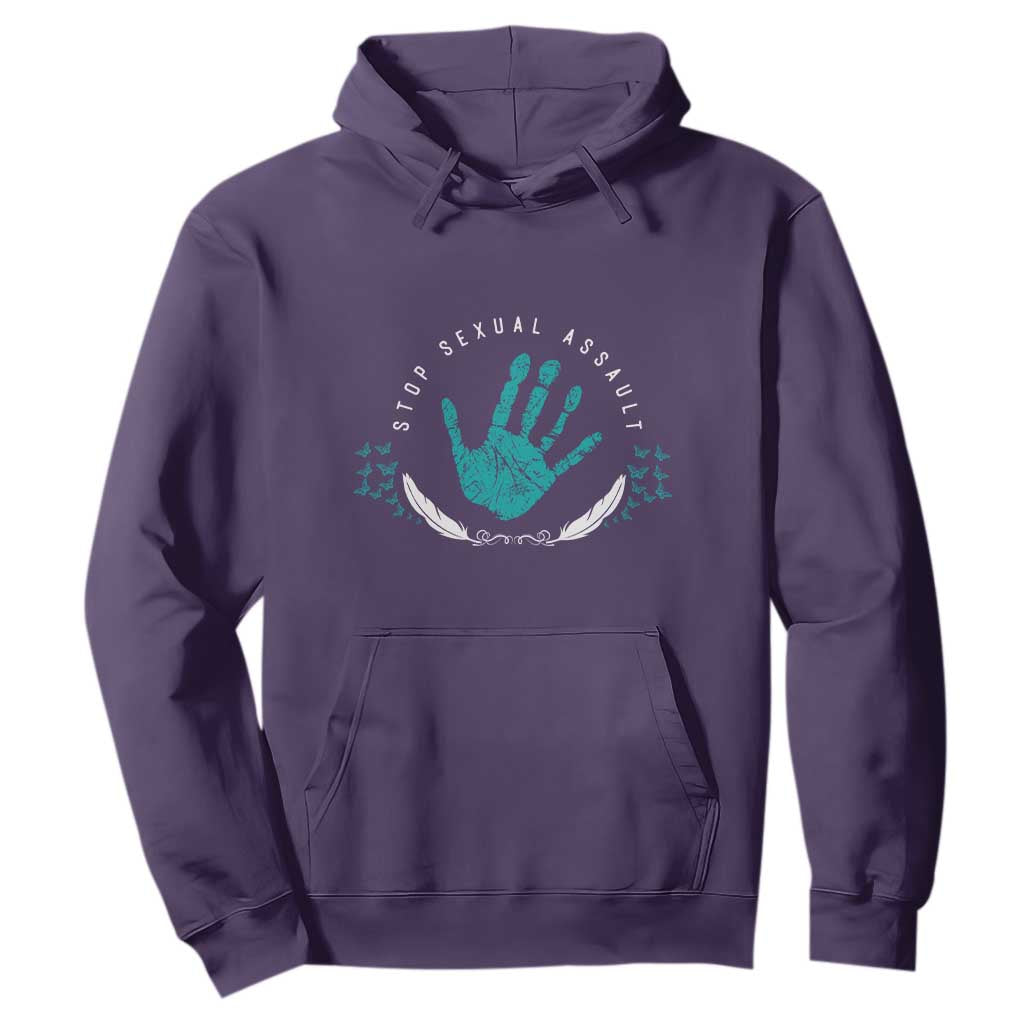 Stop Sexual Assault Support Survivors Hoodie