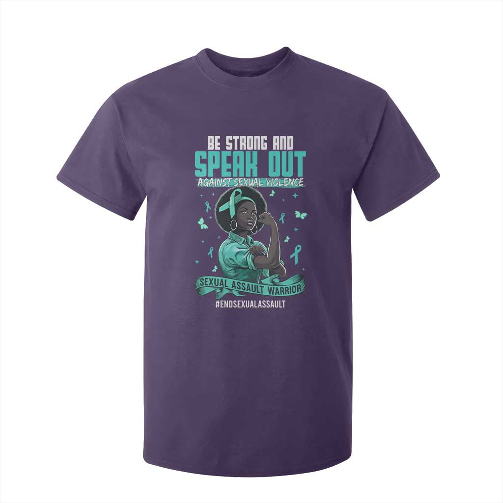Sexual Assault Prevention Support T Shirt For Kid Protect African Women Stop Sexual Abuse