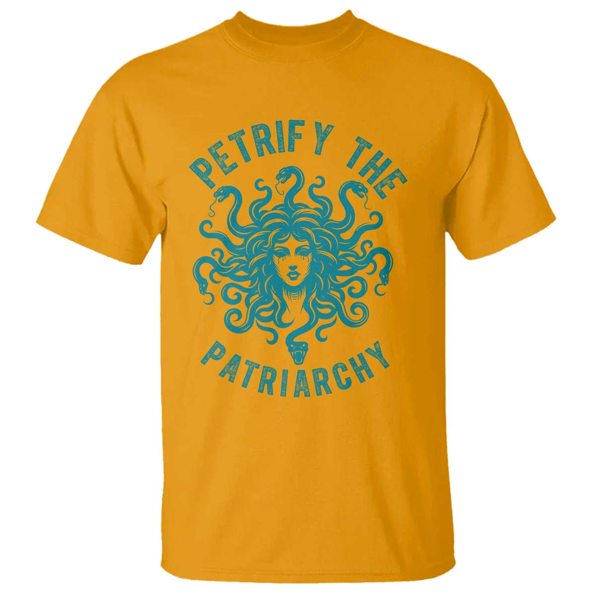 Sexual Assault Prevention Support T Shirt Petrify The Patriarchy Medusa Feminism