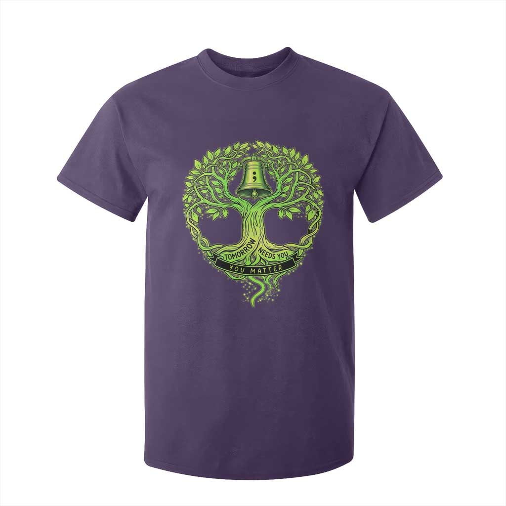 Mental Health T Shirt For Kid Tomorrow Needs You You Matter