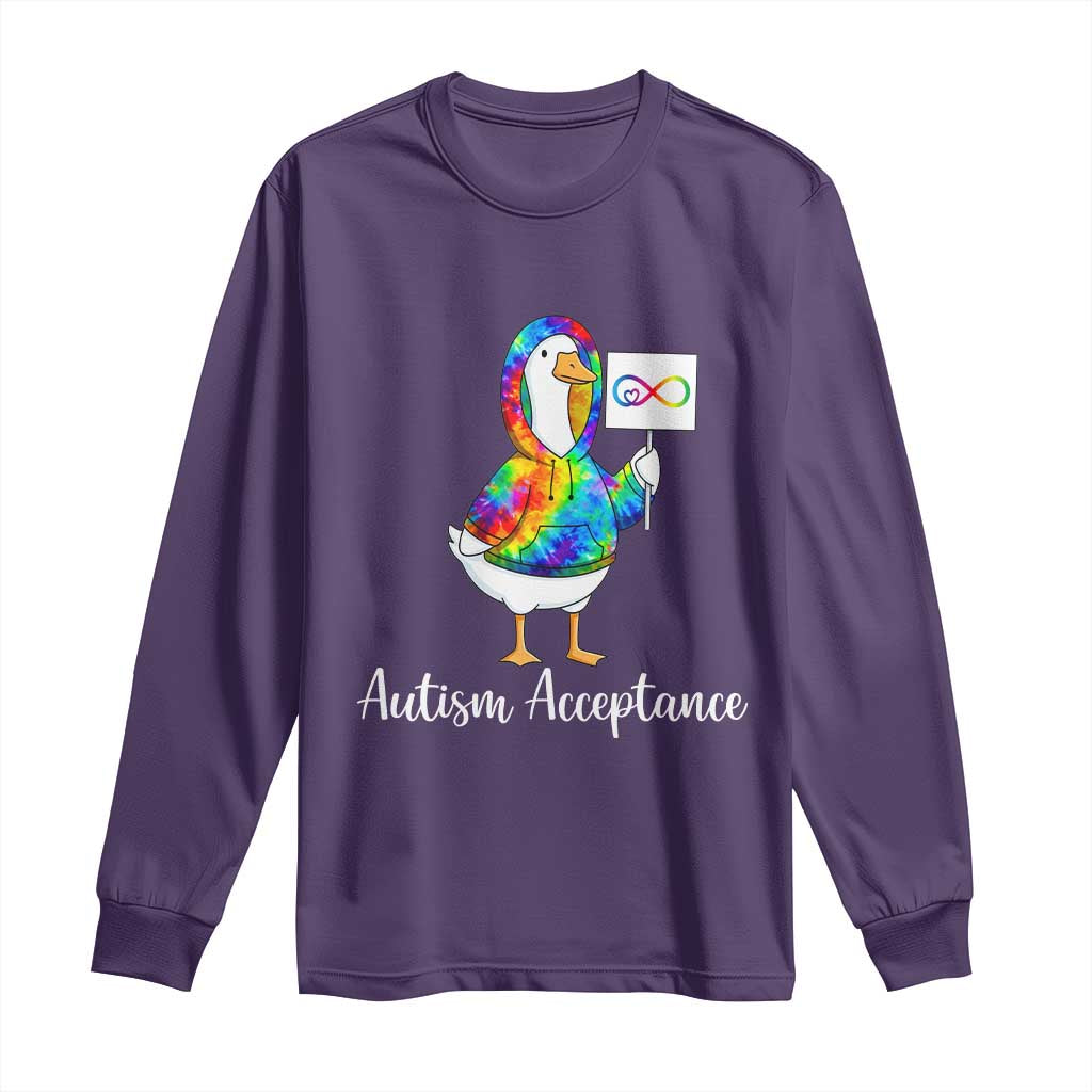 Autism Acceptance Long Sleeve Shirt Accept Understand Love Support Neurodivergent