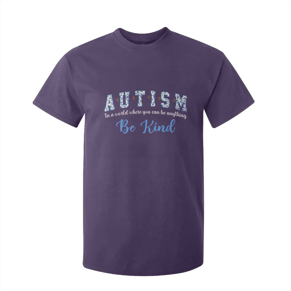 Autism Awareness T Shirt For Kid Neurodivergent Pride Infinity Symbol Support