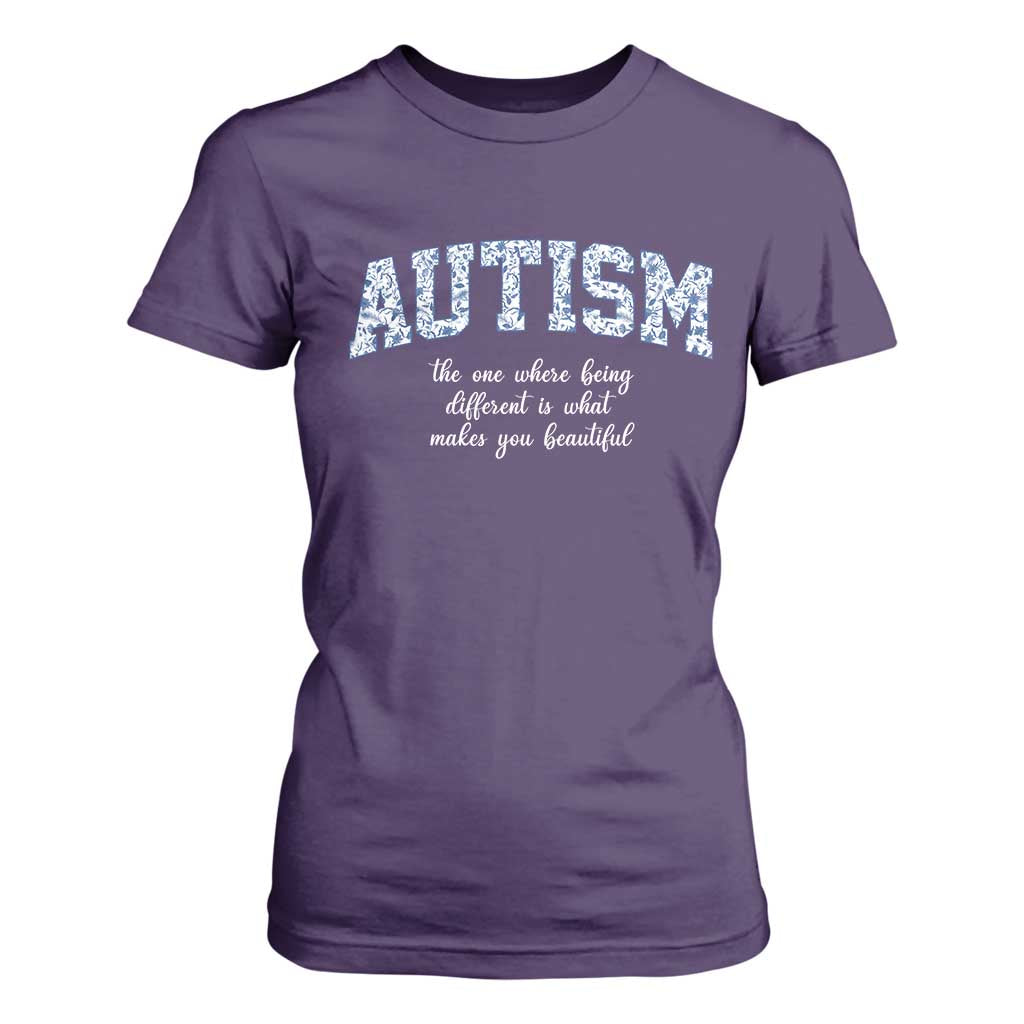 Autism Acceptance T Shirt For Women Autistic Acceptance Inspirational