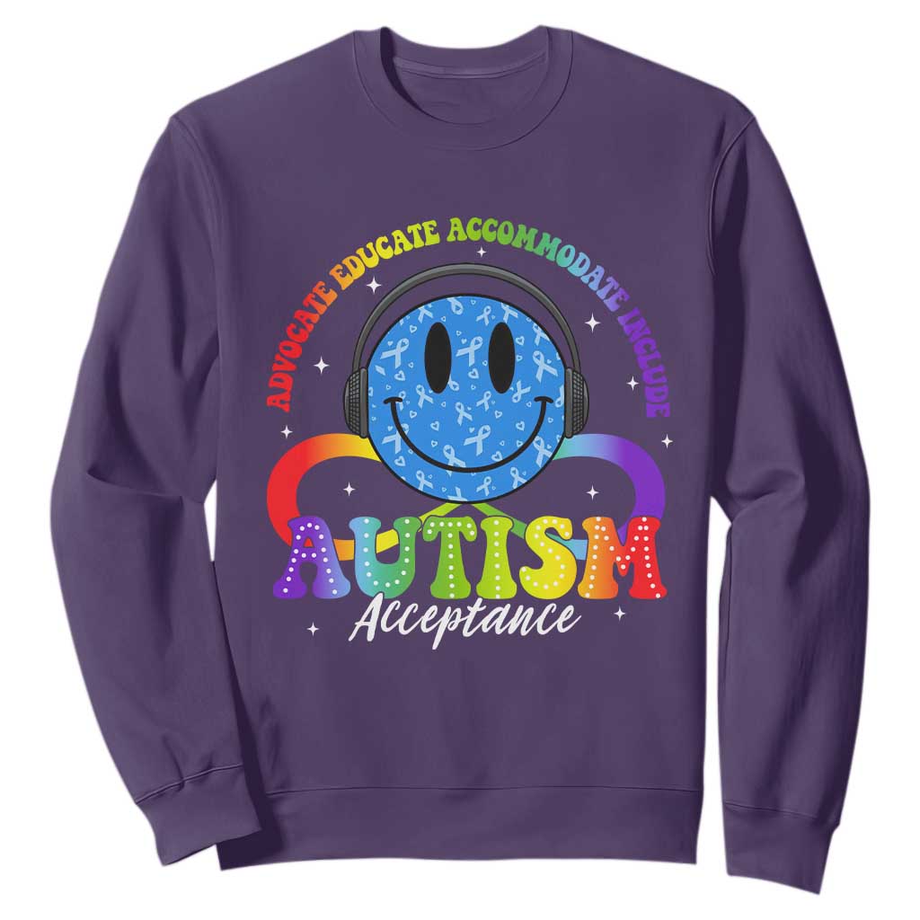 Autism Acceptance Sweatshirt Acceptance Special Education Teacher Kids