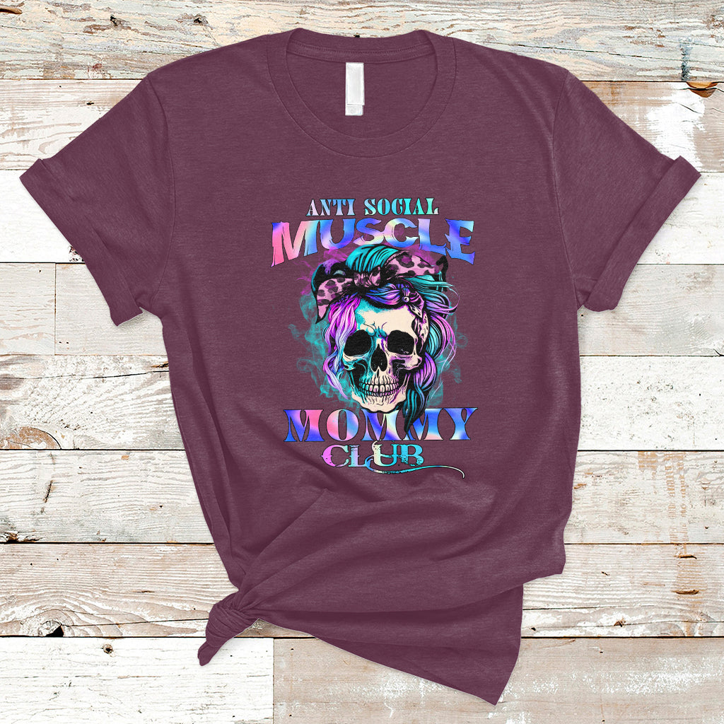 anti-social-muscle-mommy-club-groovy-pump-cover-funny-messy-bun-skull-t-shirt-ts02