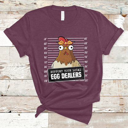 support-your-local-egg-dealers-funny-egg-dealer-chicken-mugshot-t-shirt-ts02