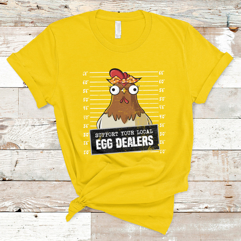 support-your-local-egg-dealers-funny-egg-dealer-chicken-mugshot-t-shirt-ts02