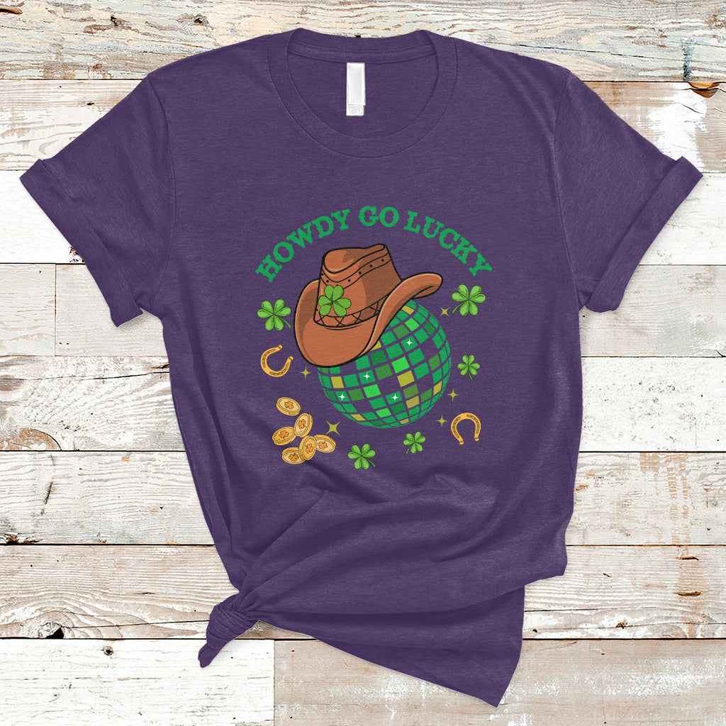 howdy-go-lucky-western-st-patricks-day-cowboy-hat-irish-disco-t-shirt-ts02