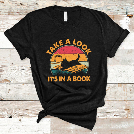 take-a-look-its-in-a-book-vintage-reading-cat-bookworm-librarian-t-shirt-ts02