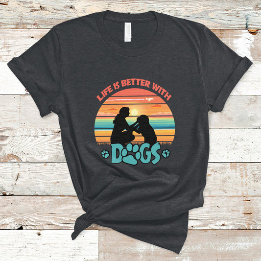 life-is-better-with-dogs-paw-print-dog-lover-womens-girls-t-shirt-ts02